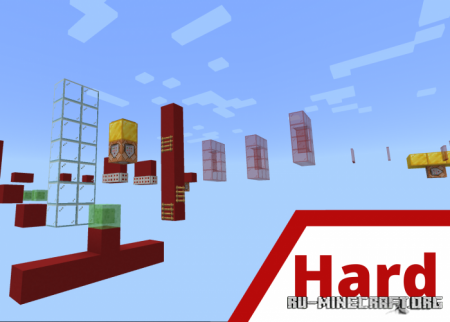Скачать Simple Parkour by Hawkeye1509 для Minecraft PE