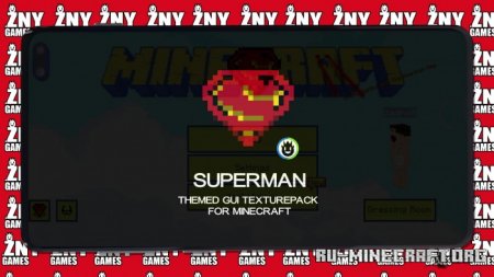 Скачать Superman Pack для Minecraft PE 1.19