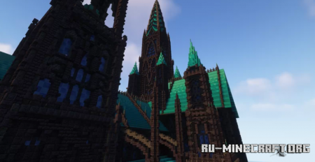 Скачать Gothic Cathedral by Catsou8 для Minecraft