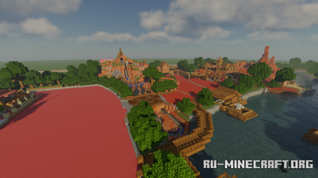 Скачать Walt Disney World by Yosi Zi для Minecraft PE