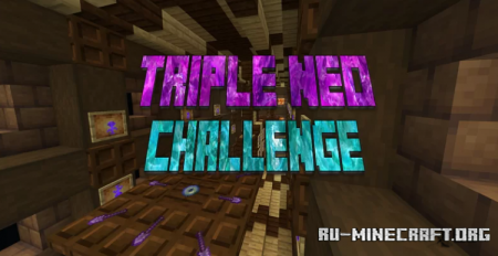 Скачать The Triple Neo Parkour Challenge для Minecraft