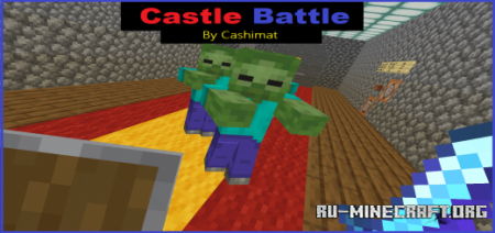 Скачать Castle Battle by Cashimat для Minecraft PE