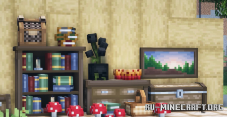 Скачать Fantasy’s Furniture для Minecraft 1.19.2