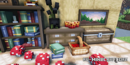 Скачать Fantasy’s Furniture для Minecraft 1.19.2