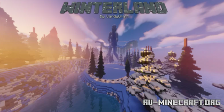 Скачать Winterland - Boat Race Paradise by CardyCraft для Minecraft