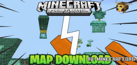Скачать OP Minecraft Parkour Map для Minecraft PE