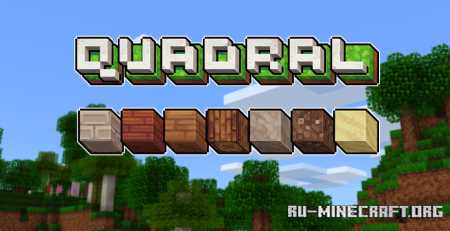 Скачать Quadral Resource Pack для Minecraft 1.19