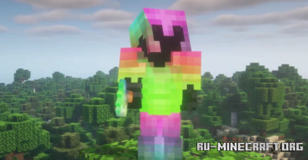 Скачать Rainbow Glint Resource Pack для Minecraft 1.19