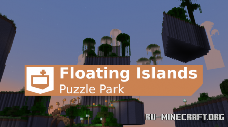 Скачать Floating Islands Puzzle Park для Minecraft