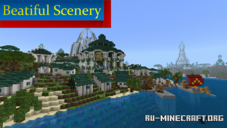 Скачать Olympic Story: Dawn of Atlantis (First Open World Story Game) для Minecraft PE