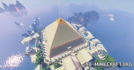 Скачать Egyptian Pyramid by Frodo666 для Minecraft PE