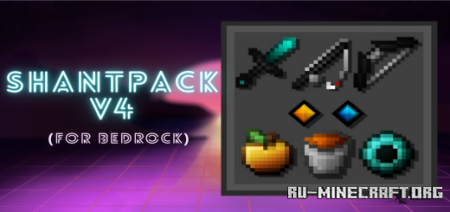 Скачать Shant Pack V4 For Bedrock By: Ezeee для Minecraft PE 1.19