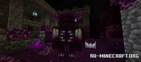 Скачать Purple Warden для Minecraft PE 1.19