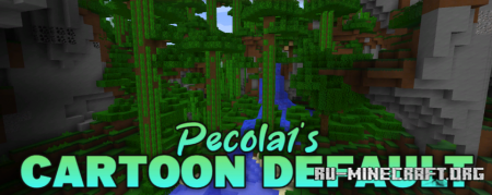 Скачать Pecola1’s Cartoon Default Resource Pack для Minecraft 1.19