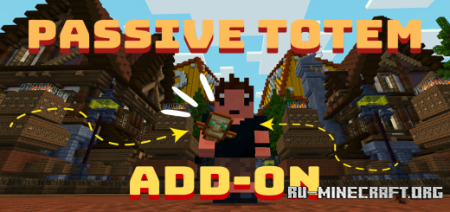 Скачать Passive Totem Add-on для Minecraft PE 1.19