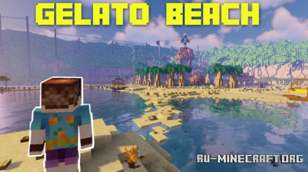 Скачать Gelato Beach! (Super Mario Sunshine) для Minecraft