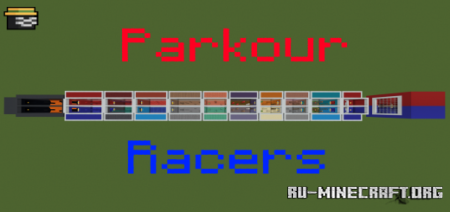 Скачать Parkour Racers by Stealth Tanks для Minecraft PE