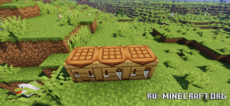 Скачать Consistent Leather & Crafting Table для Minecraft 1.19