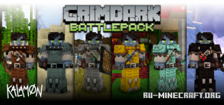 Скачать Grimdark Battlepack для Minecraft PE 1.19