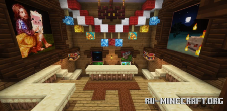 Скачать Gingerbread House для Minecraft