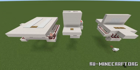 Скачать 3 Redstone Doors by TGW Design для Minecraft