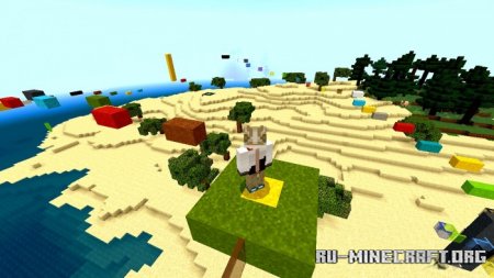 Скачать Hardcore Parkour Map (Seaside) для Minecraft PE