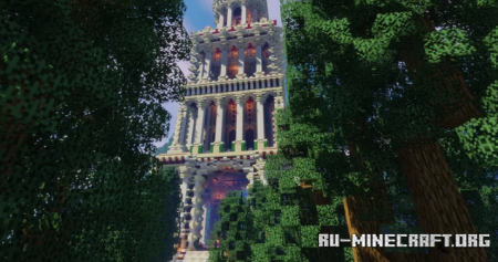 Скачать Roman Lighthouse by japersx для Minecraft