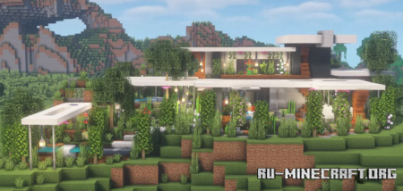 Скачать ModernHouse By BouBoursseuh для Minecraft