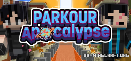 Скачать Parkour Apocalypse by TheblueMan003 для Minecraft