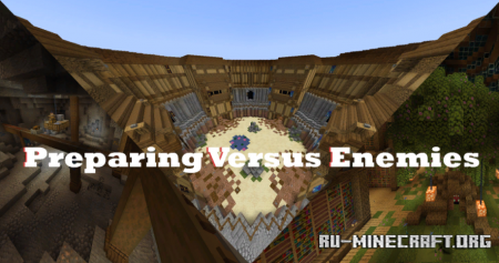Скачать PVE: Preparing Versus Enemies для Minecraft