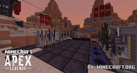 Скачать APEX Legends' Firing Range для Minecraft