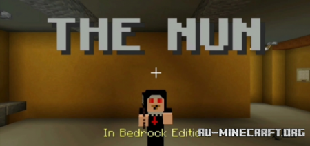 Скачать The Nun - Horror Map для Minecraft PE