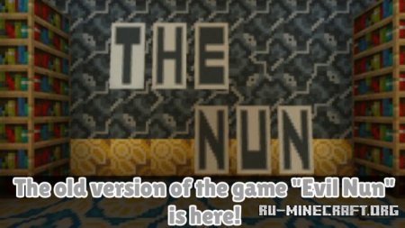 Скачать The Nun - Horror Map для Minecraft PE