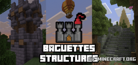 Скачать Baguette's Structures для Minecraft PE 1.19