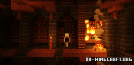 Скачать Dungeon Action Adventure: "Unsung Hero" для Minecraft