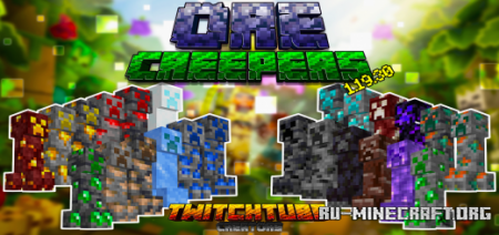  Ore Creepers Add-on v6  Minecraft PE 1.19