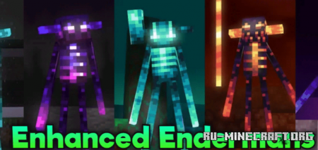 Скачать Enhanced Endermans Resource Pack для Minecraft 1.19