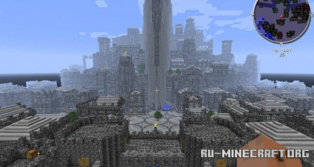 Скачать Minas Tirith Tribute by rewfds для Minecraft