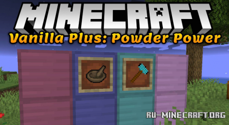 Скачать Vanilla Plus: Powder Power для Minecraft 1.19.2