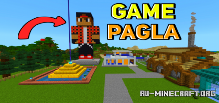 Скачать Game Pagla Survival World для Minecraft PE