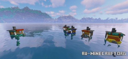 Скачать Loremlpsum’s Boats для Minecraft 1.19