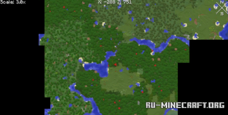 Скачать Xaero’s World Map для Minecraft 1.19.2