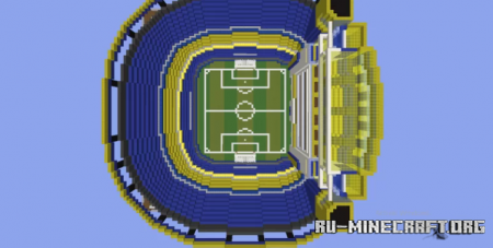 Скачать Boca Juniors Stadium - Bombonera для Minecraft