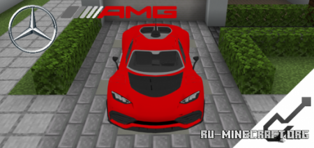 Скачать Mercedes AMG Project для Minecraft PE 1.19