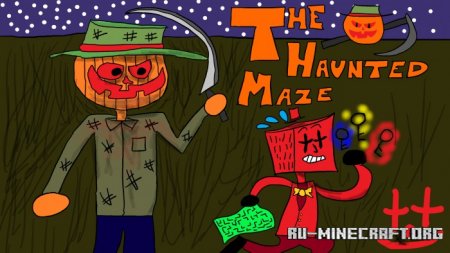 Скачать The Haunted Maze (H'ween Week 1) для Minecraft PE
