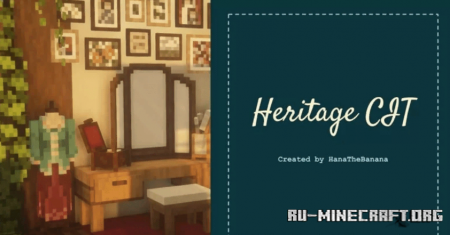 Скачать Heritage CIT для Minecraft 1.19
