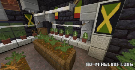 Скачать Hemp Greenhouse для Minecraft