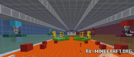 Скачать Wool Districts Minigame для Minecraft