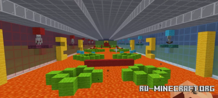 Скачать Wool Districts Minigame для Minecraft
