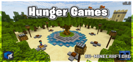 Скачать Juegos Del Hambre (Hunger Games, PvP Minigame) для Minecraft PE